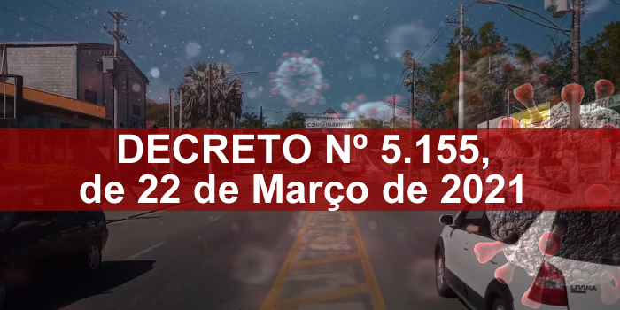 Peruíbe - Decreto Nº 5.155, de 22 de Março de 2021